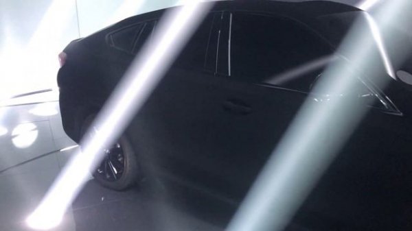 BMW X6 Vantablack на автосалоне во Франкфурте