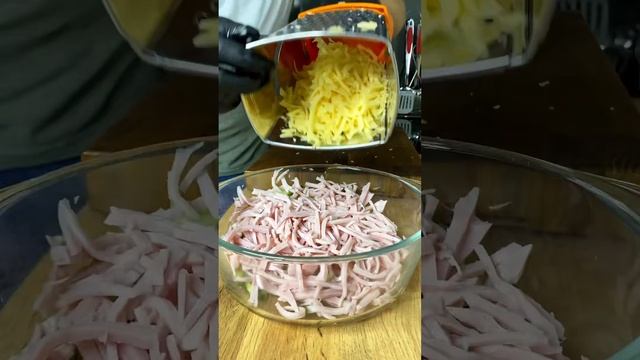 Да!! Готовим салат с ветчиной и хрустящими чипсами ? смотреть онлайн