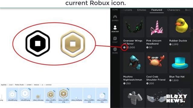 NEW ROBUX ICON (LEAK) | Roblox смотреть онлайн