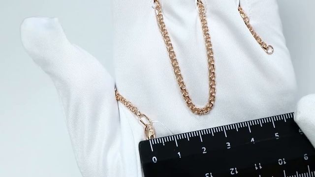 Золотая цепь плетение Бисмарк SOKOLOV 581070452 смотреть онлайн