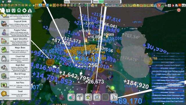 КАК ФАРМИТЬ МНОГО МЁДА СИМУЛЯТОР ПЧЕЛОВОДА СЕКРЕТЫ 2021 BEESMAS BEE SWARM SIMULATOR ROBLOX BSS ФАРМ смотреть онлайн