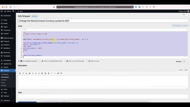 How to change the WooCommerce currency symbol смотреть онлайн