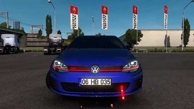 ETS 2 | VOLKSWAGEN GOLF 7 MODU | KAYAN SİNYALLİ !!! смотреть онлайн