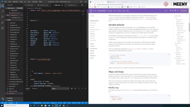 Bootstrap4 theming ep01 - How to change theme color смотреть онлайн