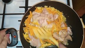 Плов из булгура с куриной грудкой .На Кухне у Цыганочки.