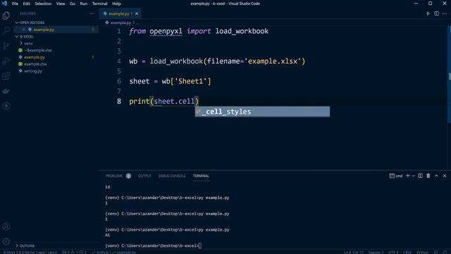Python Excel openpyxl - Reading Excel files with openpyxl смотреть онлайн