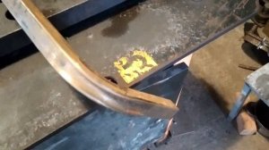 Трубогиб . гибка трубы 25 х 25 х 2