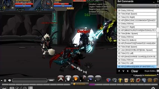 AQW | LEGION FEALTY 3 QUEST BOT [ CETERA ] [ FAST AND EASY ] смотреть онлайн
