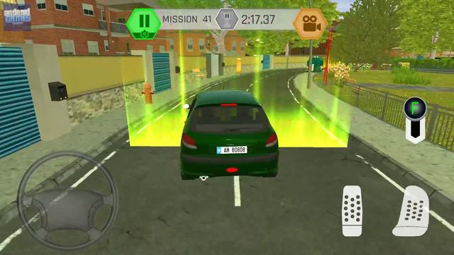 Blue Sedan Car and Small Hatchback Drive - Exciting Driving Simulator - Android Gameplay смотреть онлайн