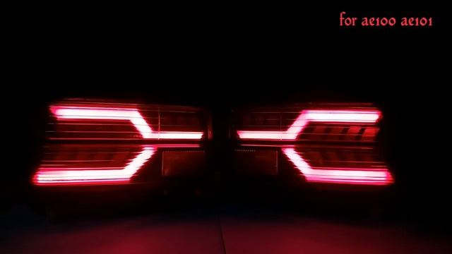 taillight toyota colorra ae101 ae100 custom by KLZ смотреть онлайн