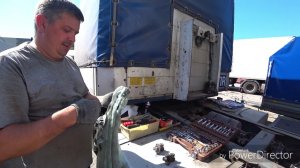 Встретил Разумного Дальнобойщика! Поломка в рейсе.