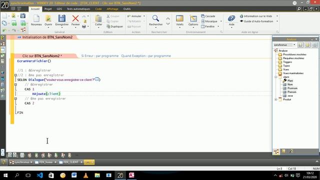 Windev tuto connection avec ms access et hfsql#01 смотреть онлайн