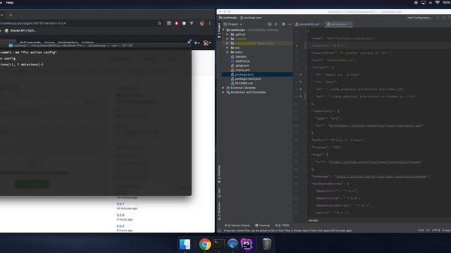 08 Fix Github actions node package build issue смотреть онлайн