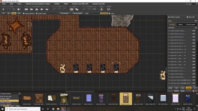 Battle Map RPG 002 - Werewolf Den (Dungeon Painter Studio) смотреть онлайн