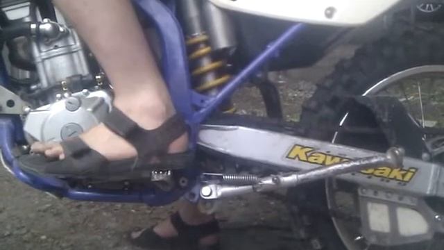 Плохое переключение передач KLX250