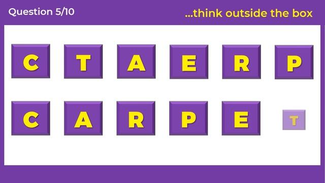 Scrambled Word Game | Can You Score 10/10? | 97% Cannot | - Part 9 смотреть онлайн