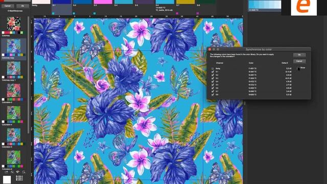 Textile Design with Adobe Photoshop plug ins смотреть онлайн