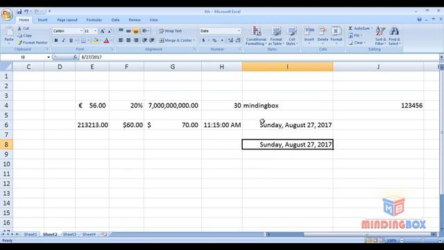 Number formatting Format as table Cell style in excel 2007 смотреть онлайн