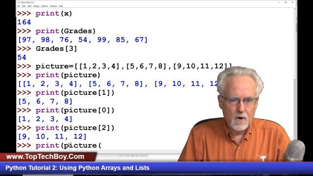 Python Tutorial 2: Understanding and Using Python Lists and Arrays смотреть онлайн