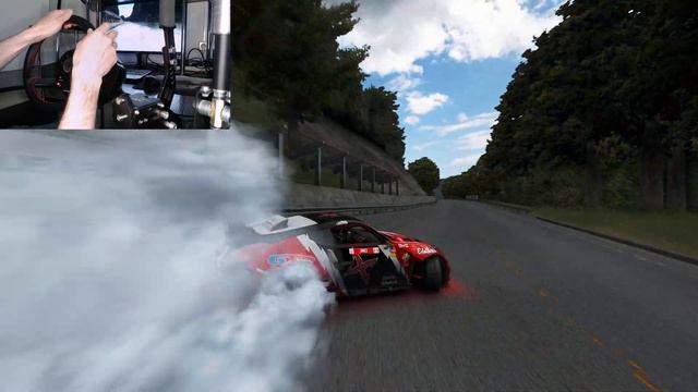 DRIFT Assetto Corsa LinkECU J.Jones Nissan 370Z Thrustmaster T300RS смотреть онлайн