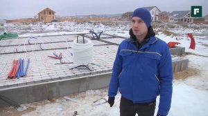 6Монтаж труб теплого пола фундамента УШП