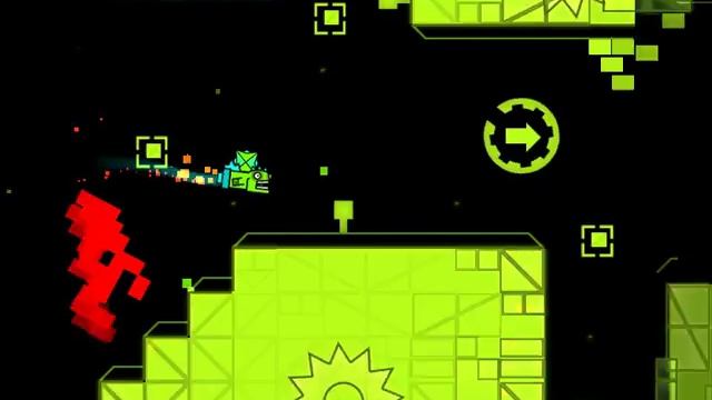 Геометри даш прохождение уровня смотреть онлайн