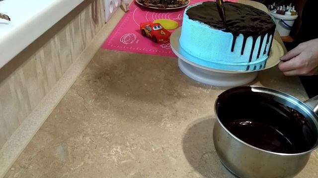 Без мастичное украшение детского ТОРТА смотреть онлайн