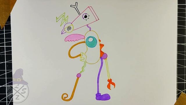 COMO DIBUJAR a ZOOBLE de THE AMAZING DIGITAL CIRCUS | drawing THE AMAZING DIGITAL CIRCUS смотреть онлайн