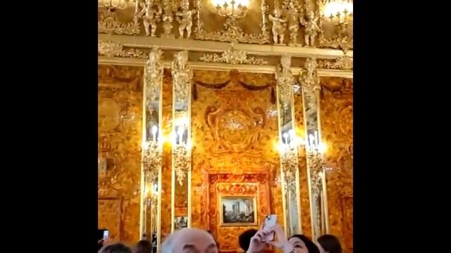 Янтарная комната. Екатерининский дворец. Пушкин смотреть онлайн