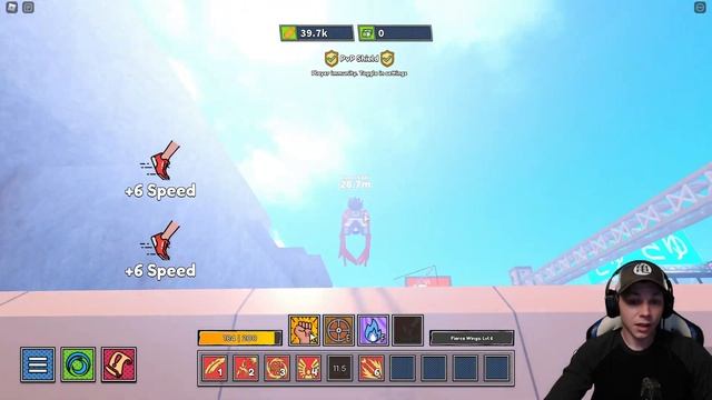 LEGENDARY QUIRK FIERCE WINGS! BECOMING THE NUMBER 2 HERO IN HERO SIMULATOR! смотреть онлайн