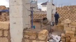 Строительство домов в Севастополе. Кладка стен, камень ракушечник.