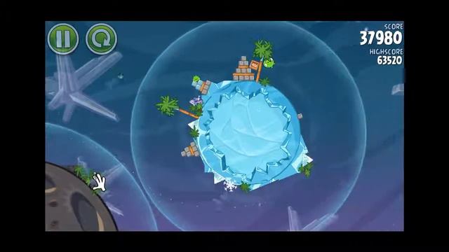 Angry Birds Space Cold Cuts Level 8 Walkthrough [Level 2-8 *3 Star Guide] смотреть онлайн