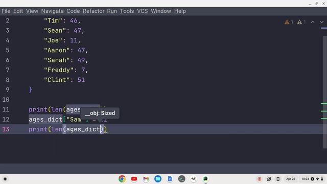 Python Dictionaries смотреть онлайн