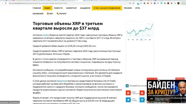 США - БАЙДЕН ЗА КРИПТУ? МУЛЬТИМИЛЛИОНЕРЫ ВЫБИРАЮТ БИТКОИН! смотреть онлайн