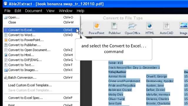 How to Convert PDF to Excel with Able2Extract 7 смотреть онлайн
