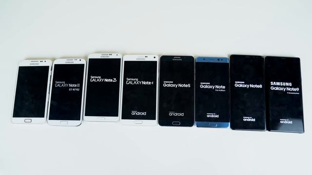 Samsung Galaxy Note 9 vs 8 vs 7 vs 5 vs 4 vs 3 vs 2 vs 1 - ULTIMATE COMPARISON! смотреть онлайн