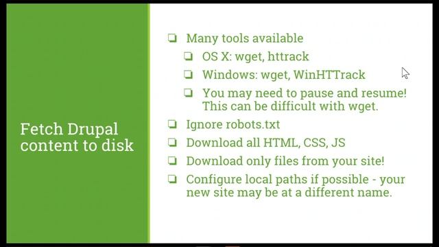 All good things must come to an end: Archiving your Drupal site to Amazon S3 смотреть онлайн
