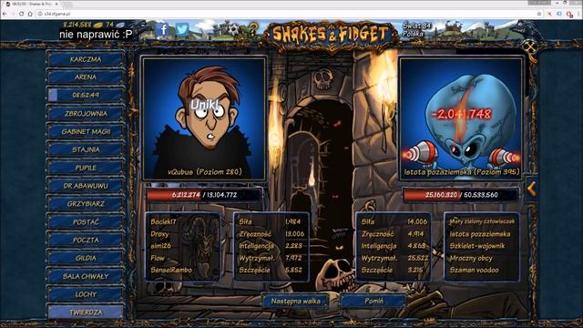 Shakes & Fidget - s34 - maciek0081 - #67 - Lochy Gildii 49/50. Błąd systemu. смотреть онлайн