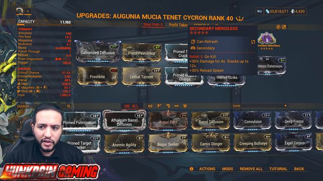 Tenet Cycron Steel Path & Profit Taker Build | Warframe смотреть онлайн