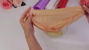 Как нажелатинить ткань для искусственных цветов | Tavifa