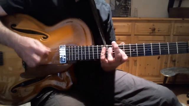On Green Dolphin Street - etude for jazz guitar with free solo transcription смотреть онлайн