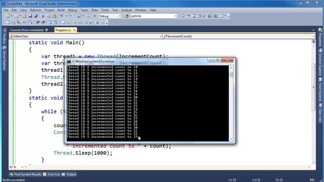 C# Thread Synchronization Issue смотреть онлайн