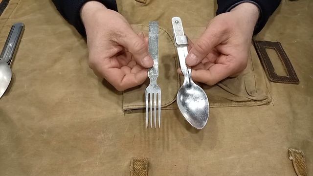 Туристический столовый набор СССР. смотреть онлайн