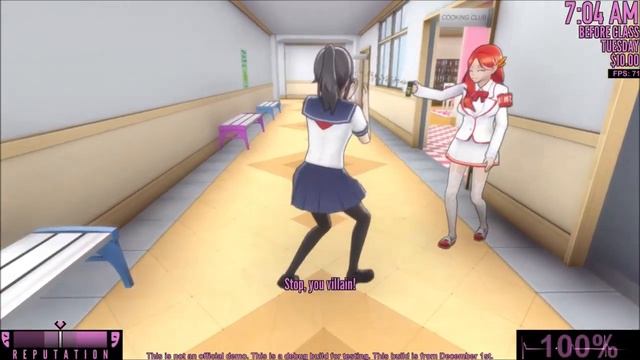 Yandere Simulator - All Student Council Pepper Spray Animations смотреть онлайн