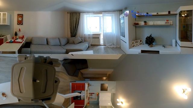 Однокомнатная квартира студия с отделкой под ключ