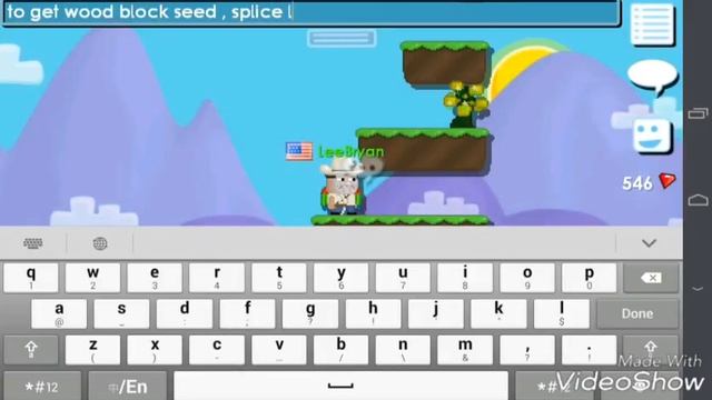 Growtopia | How to grow wooden platform trees ! смотреть онлайн