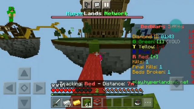 Minecraft 1.18 Bedwars (GameplayMoto G 5 play) смотреть онлайн