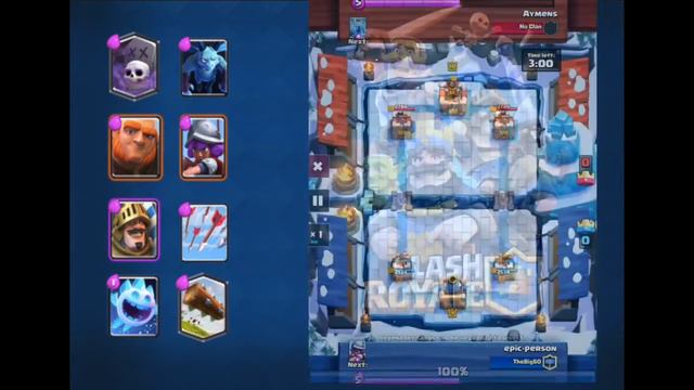 Clash Royale | Arena 9 | Graveyard Deck! смотреть онлайн