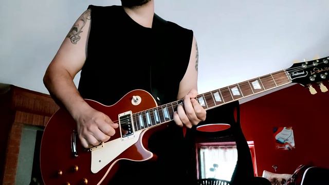 Blues soloing on my 2015 Gibson Les Paul Traditional смотреть онлайн