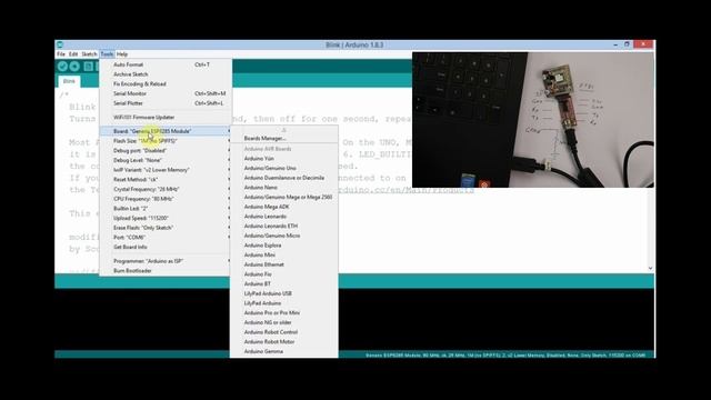 DIY - ESP8285 BASED ESP-01F MODULE EVALUATION BOARD AND PROGRAMMING смотреть онлайн
